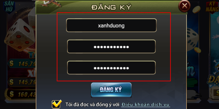 Đăng ký tài khoản B52CLUB